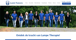 Desktop Screenshot of lampetherapie.nl